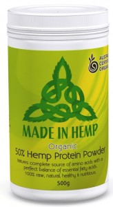 Made in Hemp protein powder
