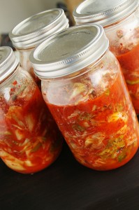 fermented food: kimchi