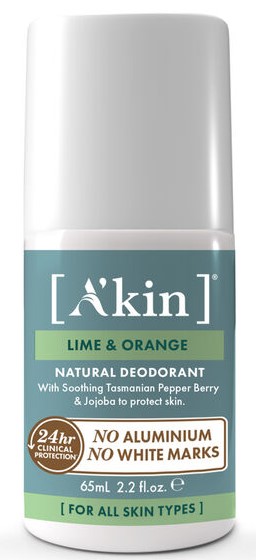 A'Kin Natural Deodorant Lime & Orange A'Kin Natural Deodorant Lime & Orange