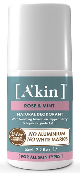 A'Kin Natural Deodorant Rose & Mint A'Kin Natural Deodorant Rose & Mint