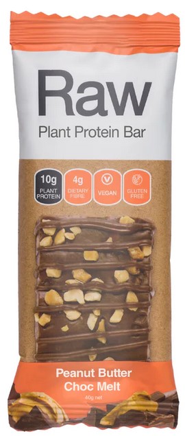 Amazonia Raw Plant Protein Bar Peanut Butter Choc Melt