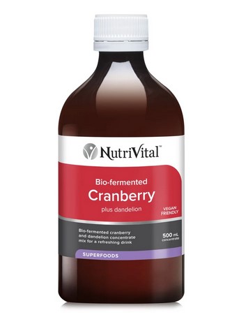 NutriVital Bio-Fermented Organic Cranberry 
