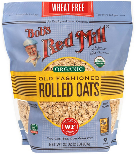 Bob's Red Mill Organic Old Fashioned Rolled Oats Wheat Free