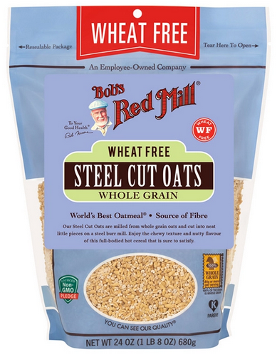 Bob's Red Mill Wheat Free Steel Cut Oats Wholegrain   Bob's Red Mill Wheat Free Steel Cut Oats Wholegrain