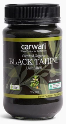 Carwari Certified Organic Black Tahini