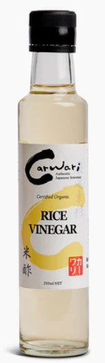 Carwari Certified Organic Rice Vinegar Carwari Certified Organic Rice Vinegar