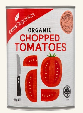 Ceres Organics Organic Chopped Tomatoes Ceres Organics Organic Chopped Tomatoes