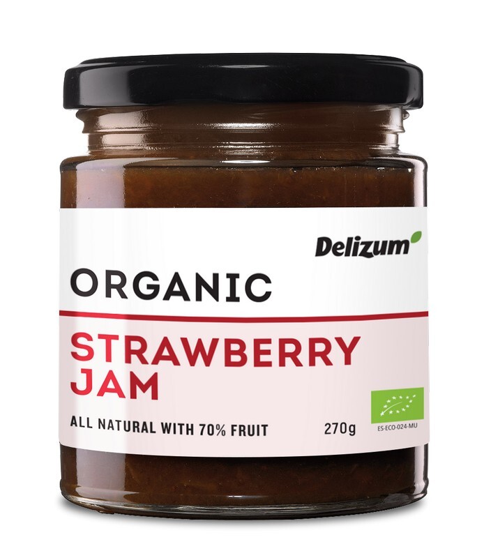 Delizum Organic Strawberry Jam Delizum Organic Strawberry Jam