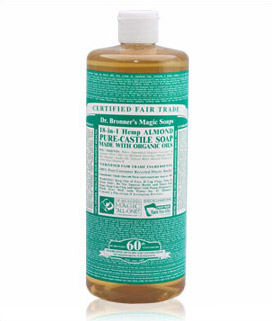 Dr Bronner's Pure-Castile Soap Almond Dr Bronner's Pure-Castile Soap Almond
