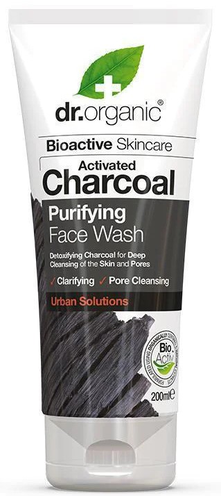Dr Organic Activated Charcoal Purifying Face Wash