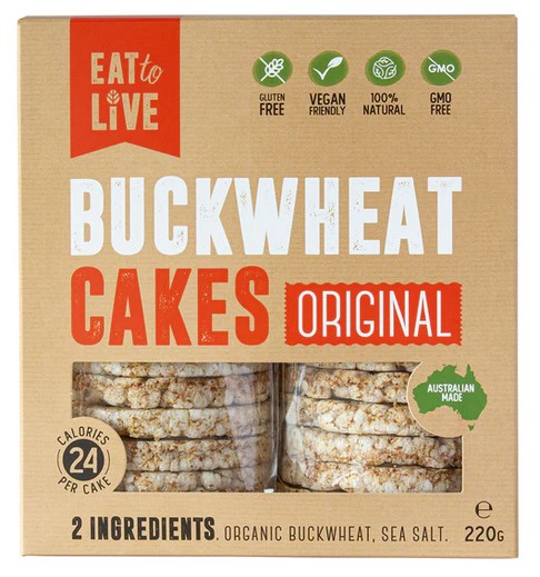 Eat to Live Buckwheat Cakes Original Eat to Live Buckwheat Cakes Original