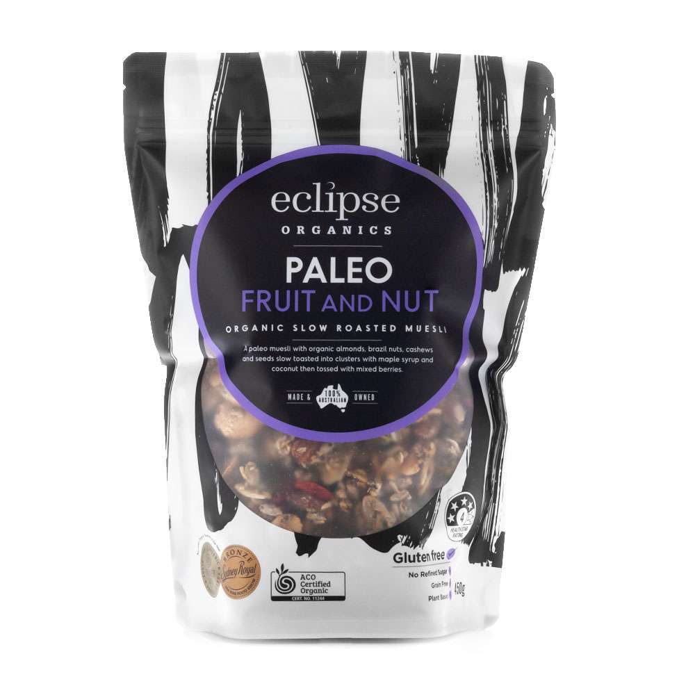 Eclipse Organics Paleo Fruit & Nut Muesli Eclipse Organics Paleo Fruit & Nut Muesli