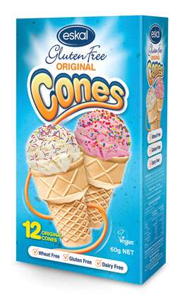 Eskal Gluten Free Original Cones (Icecream)