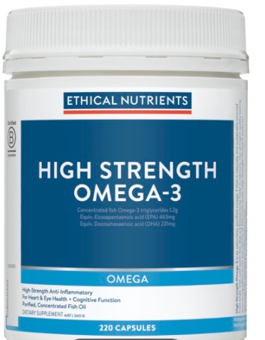 Ethical Nutrients High Strength Omega 3 Ethical Nutrients High Strength Omega 3