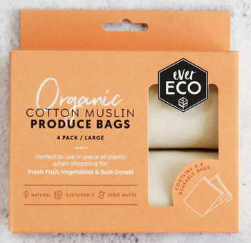 Ever Eco Organic Cotten Muslin Produce Bags