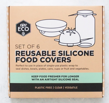 Ever Eco Set of 6 Reusable Silicone Food Covers