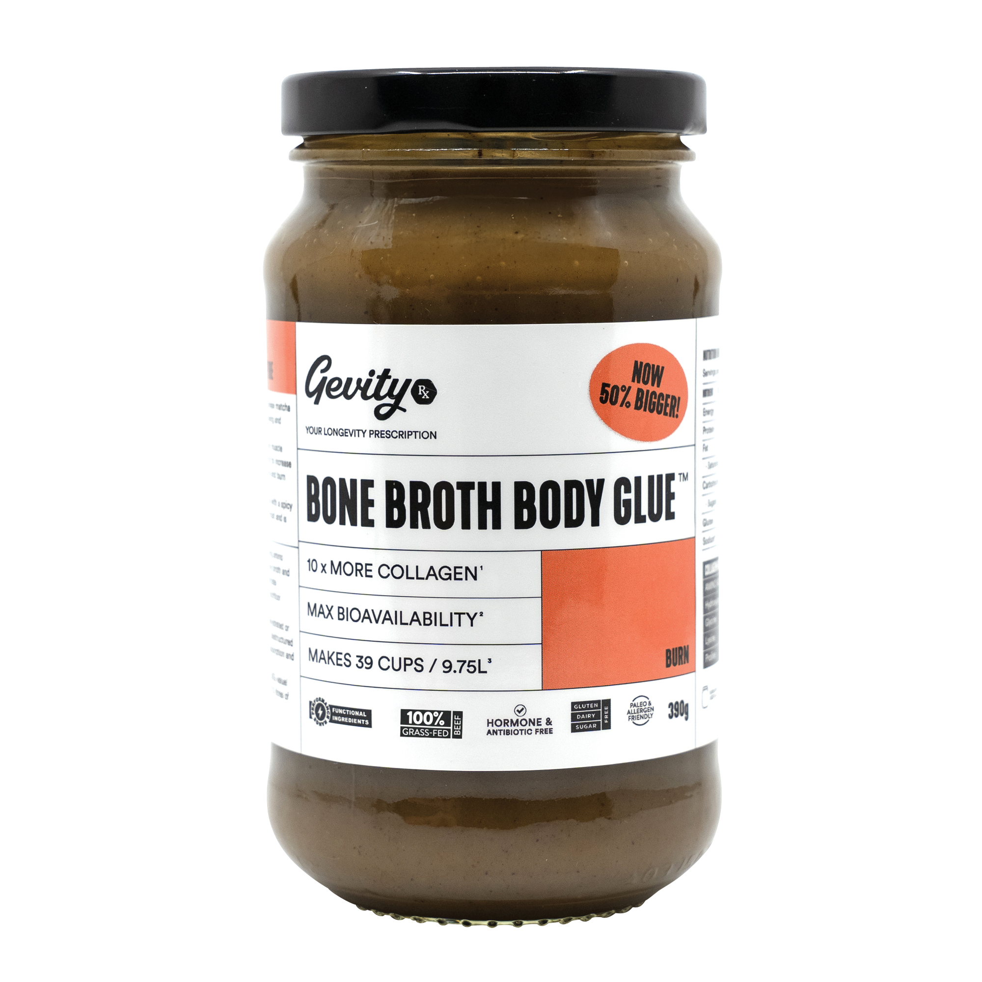 Gevity Rx Bone Broth Concentrate Burn Gevity Rx Bone Broth Concentrate Burn