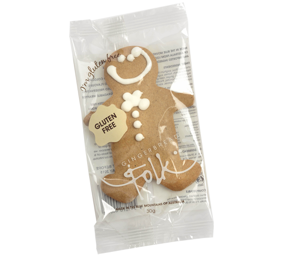 Gingerbread Folk Gluten Free Gingerbread Man