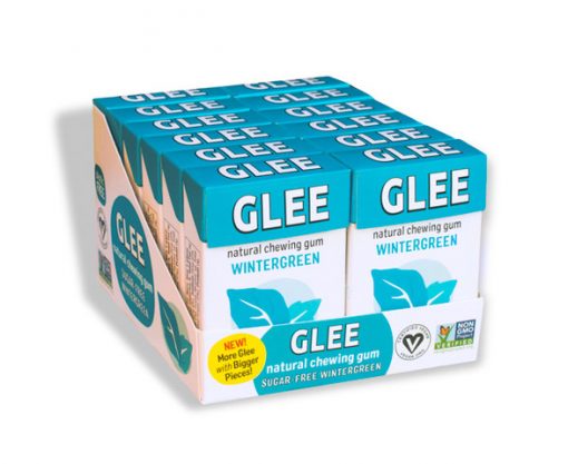 Glee Gum Natural Chewing Gum Wintergreen Glee Gum Natural Chewing Gum Wintergreen