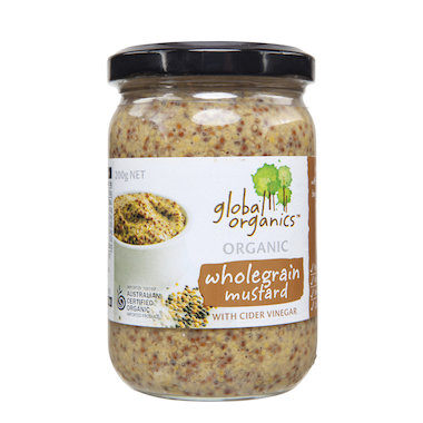 Global Organics Wholegrain Mustard Global Organics Wholegrain Mustard