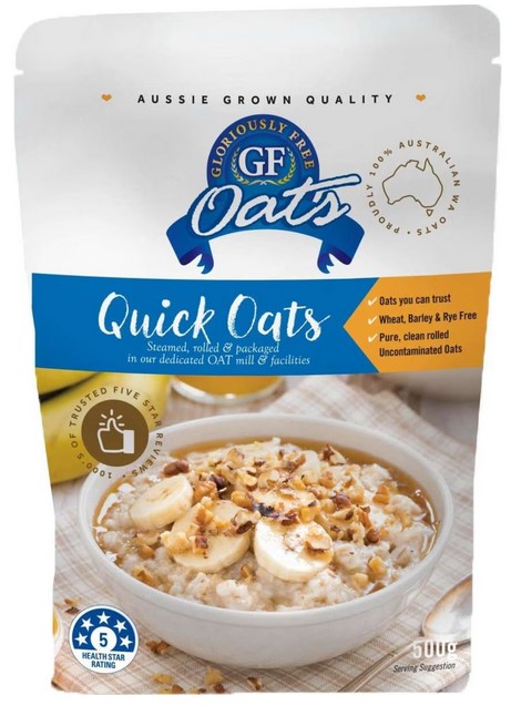 Gloriously Free Uncontaminated Quick Oats Gloriously Free Uncontaminated Quick Oats