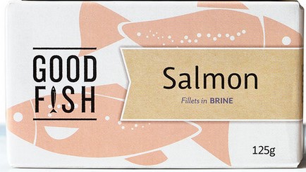Good Fish Alaskan Salmon Fillets in Brine