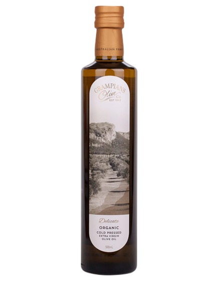 Grampians Olive Estate Organic Cold Pressed Extra Virgin Olive Oil Delicate Grampians Olive Estate Organic Cold Pressed Extra Virgin Olive Oil Delicate