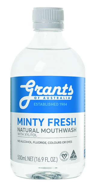 Grants of Australia Minty Fresh Natural Mouthwash
