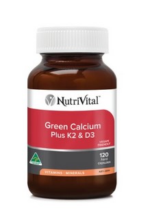 Nutrivital Green Calcium Plus K2 & D3