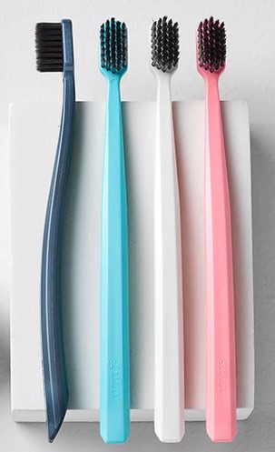 Grin Bio Charcoal Infused Toothbrush 4 Pack