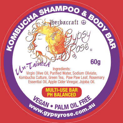 Gypsy Rose Kombucha Shampoo & Body/Face Bar