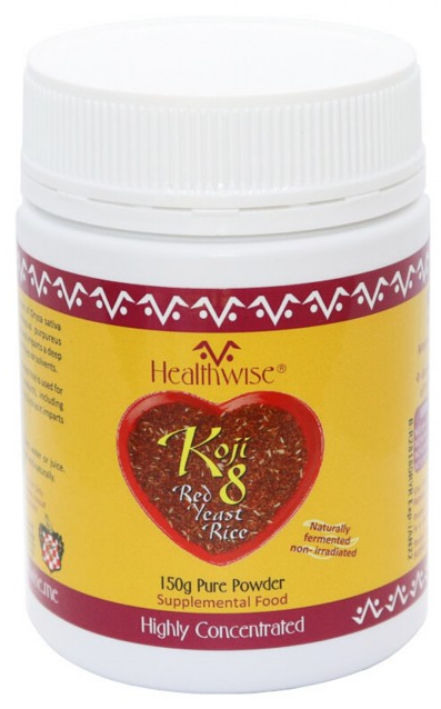 Healthwise Koji8 Red Yeast Rice