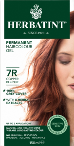 Herbatint Permanent Haircolour 7R Copper Blonde Herbatint Permanent Haircolour 7R Copper Blonde