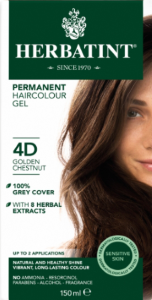 Herbatint Permanent Haircolour 4D Golden Chestnut Herbatint Permanent Haircolour 4D Golden Chestnut