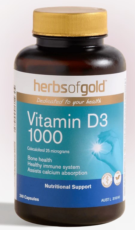 Herbs of Gold Vitamin D3 1000 Herbs of Gold Vitamin D3 1000