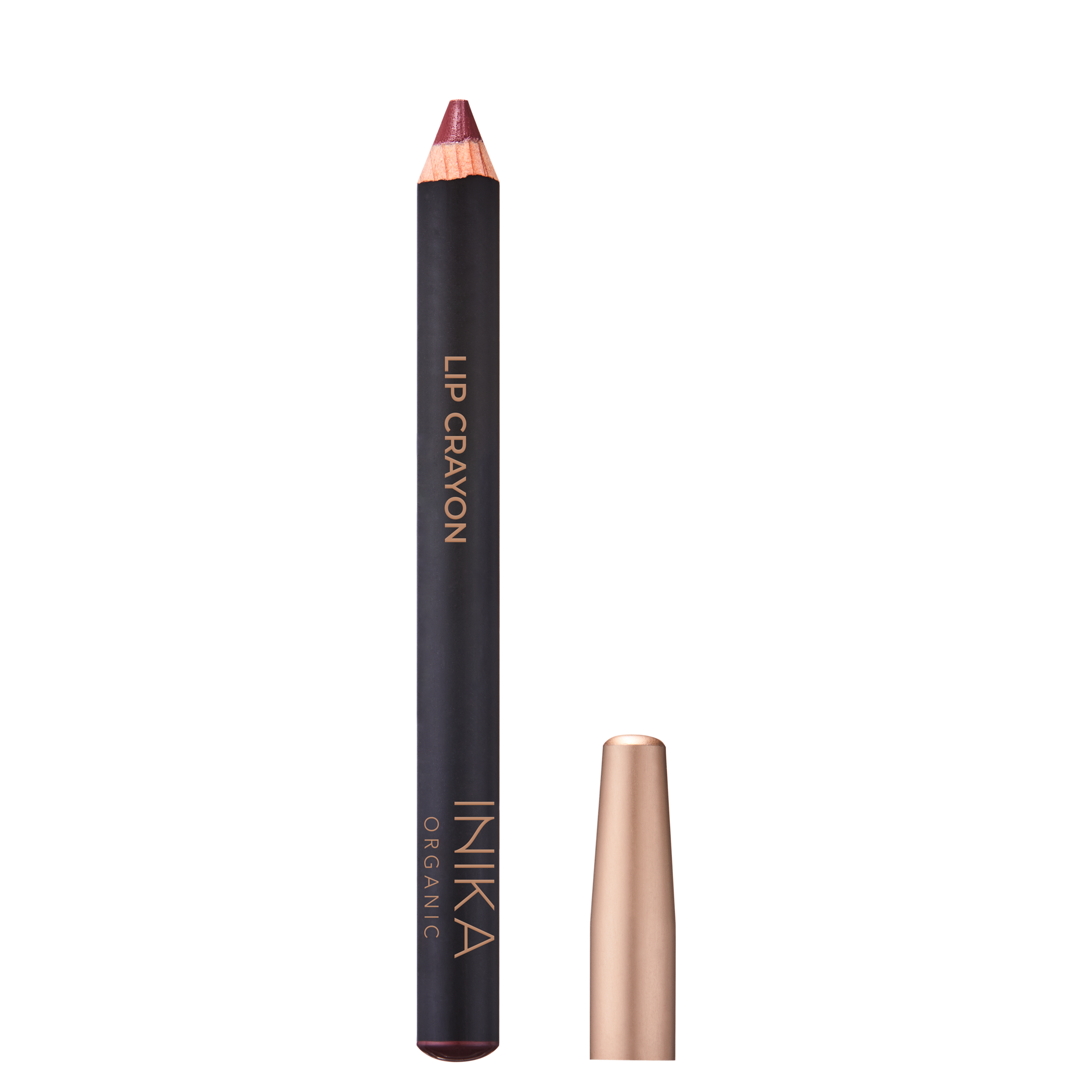 INIKA Organic Lip Crayon Deep Plum