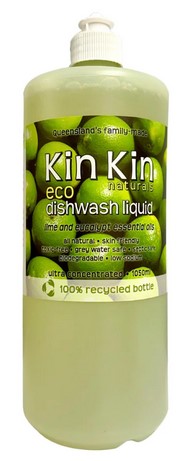 Kin Kin Naturals Eco Dishwash Liquid Lime & Eucalypt Kin Kin Naturals Eco Dishwash Liquid Lime & Eucalypt