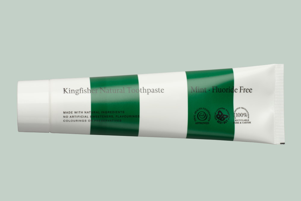 Kingfisher Natural Toothpaste Mint Flouride Free