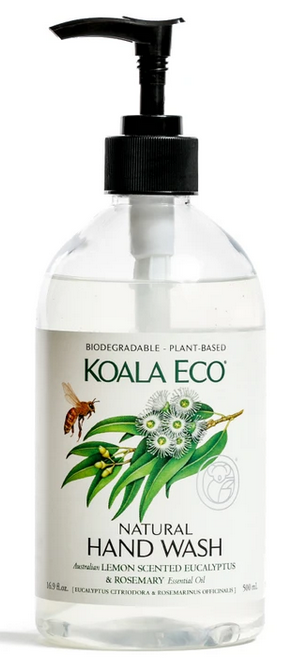 Koala Eco Natural Hand Wash Australian Lemon Scented Eucalyptus