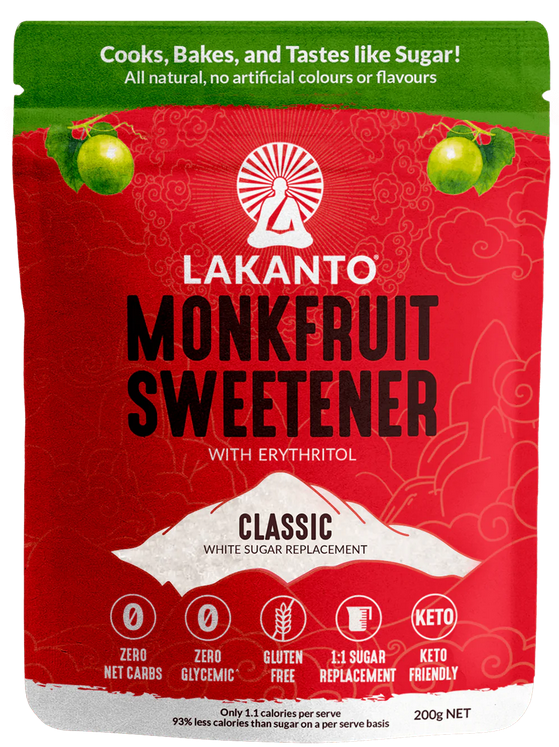 Lakanto Monkfruit Sweetener with Erythritol Classic Lakanto Monkfruit Sweetener with Erythritol Classic