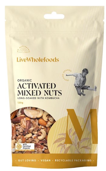 Live Wholefoods Organic Activated Mixed Nuts Live Wholefoods Organic Activated Mixed Nuts