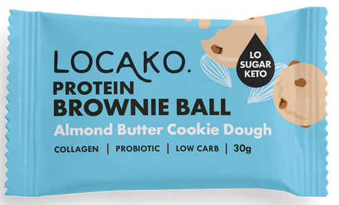 Locako Protein Brownie Ball Almond Butter Cookie Dough Locako Protein Brownie Ball Almond Butter Cookie Dough