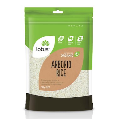 Lotus Certified Organic Aborio Rice Lotus Certified Organic Aborio Rice