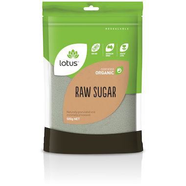 Lotus Certified Organic Raw Sugar Lotus Certified Organic Raw Sugar