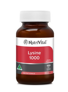 Nutrivital Lysine 1000mg 