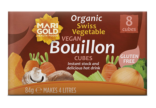 Marigold Organic Vegetable Vegan Bouillon Stock Cubes Marigold Organic Vegetable Vegan Bouillon Stock Cubes