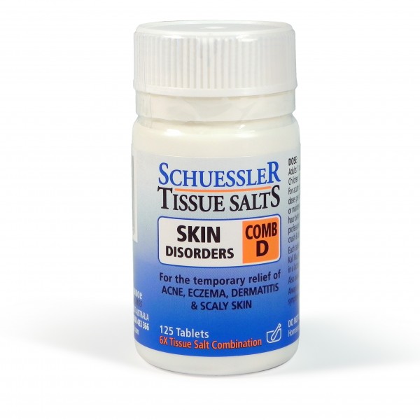 Martin & Pleasance Schuessler Tissue Salts Skin Disorder Comb D