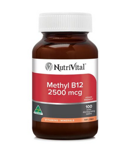 Nutrivital Methyl B12 2500mcg 
