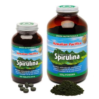 MicrOganics Green Nutritionals Hawaiian Pacifica Spirulina