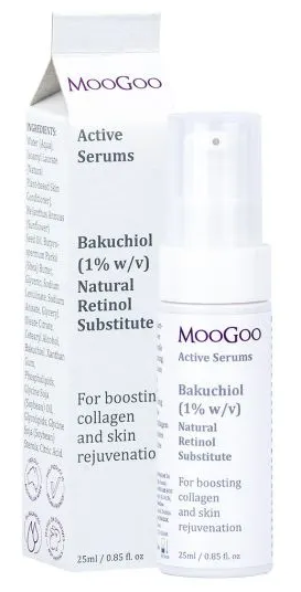 Moogoo Bakuchiol (1% w/v) Natural Retinol Substitute Active Serum